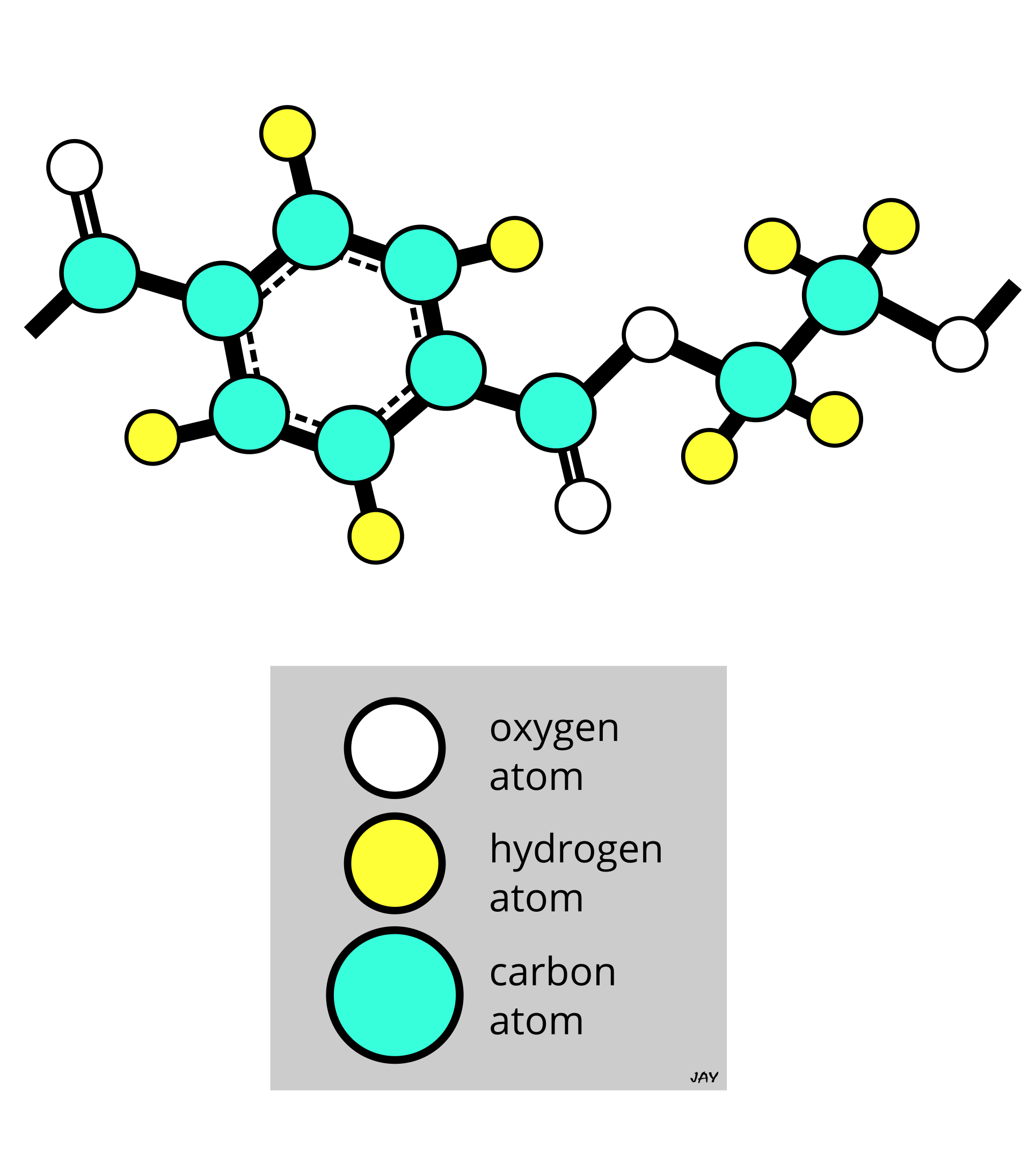 one repeating unit of polyester PET